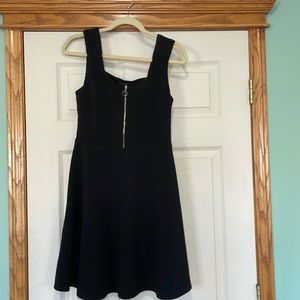 Black mini, flowy cocktail party dress, ladies size medium
